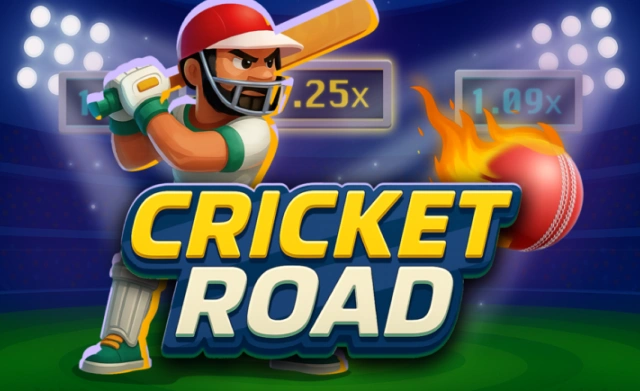 Cricket Road Slot Logo.
