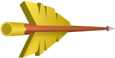 मध्यम मोड Forest Arrow.